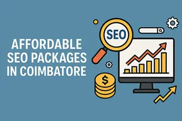 SEO experts working on affordable SEO packages in Coimbatore